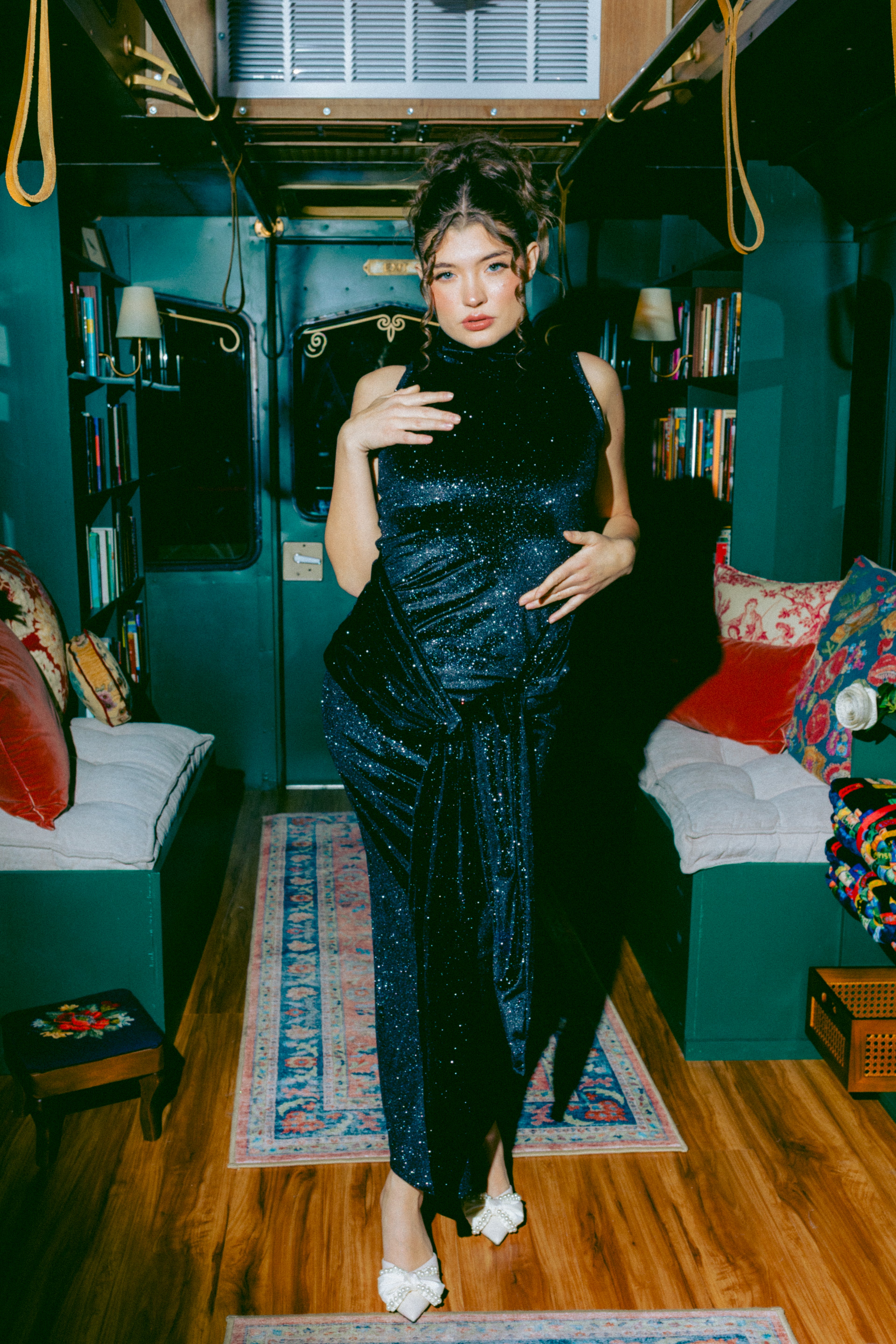 Jolyce warp Maxi Dress- Made to order