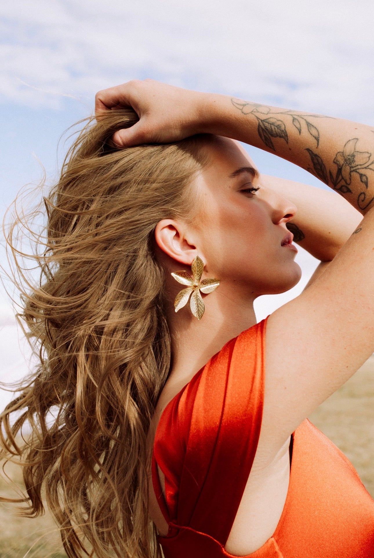 Cayena floral Earrings