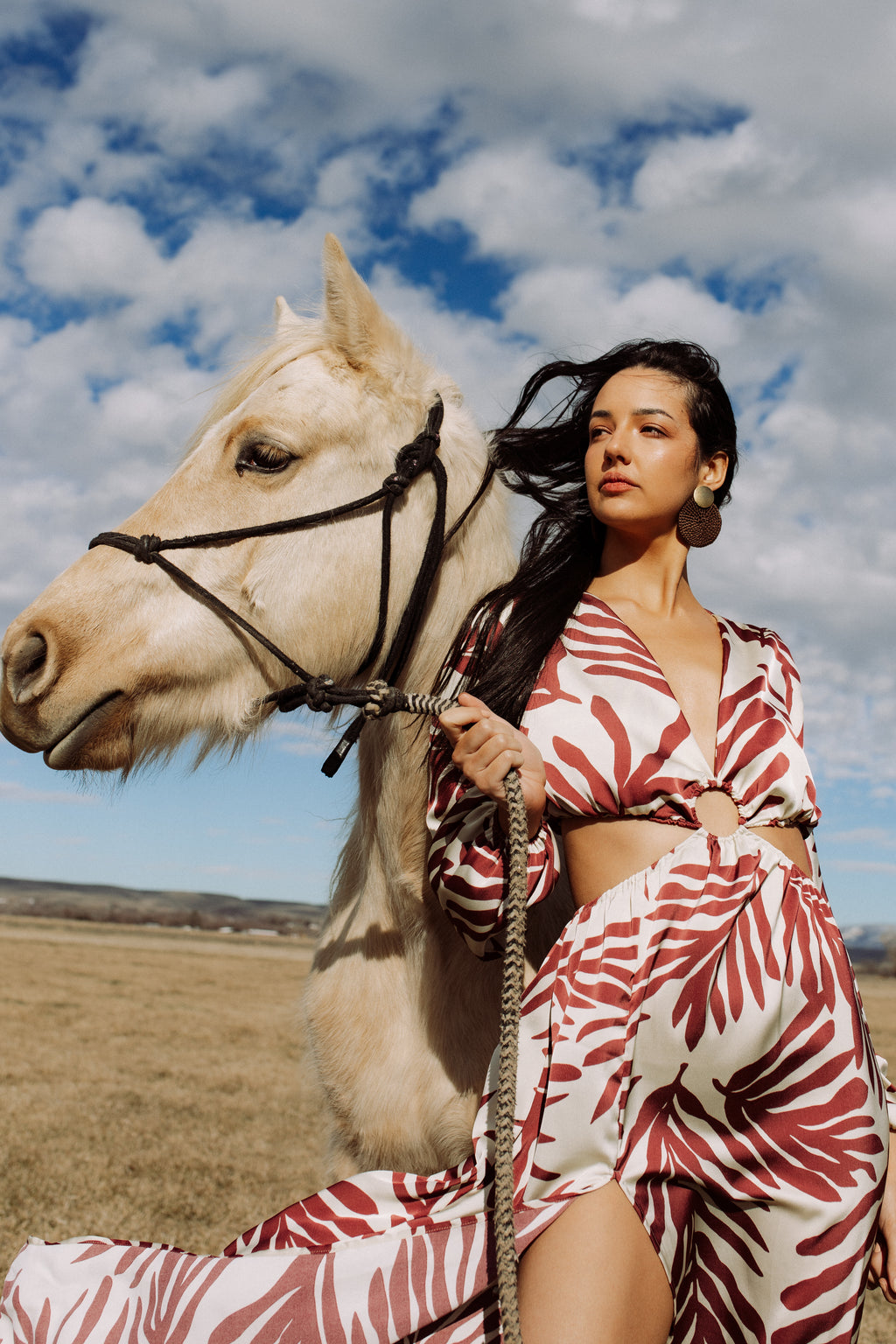 Cayena Palms Maxi Dress – Limited Edition