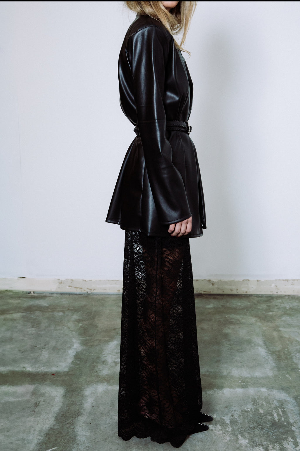 Brooklyn faux leather jacket- Made to order