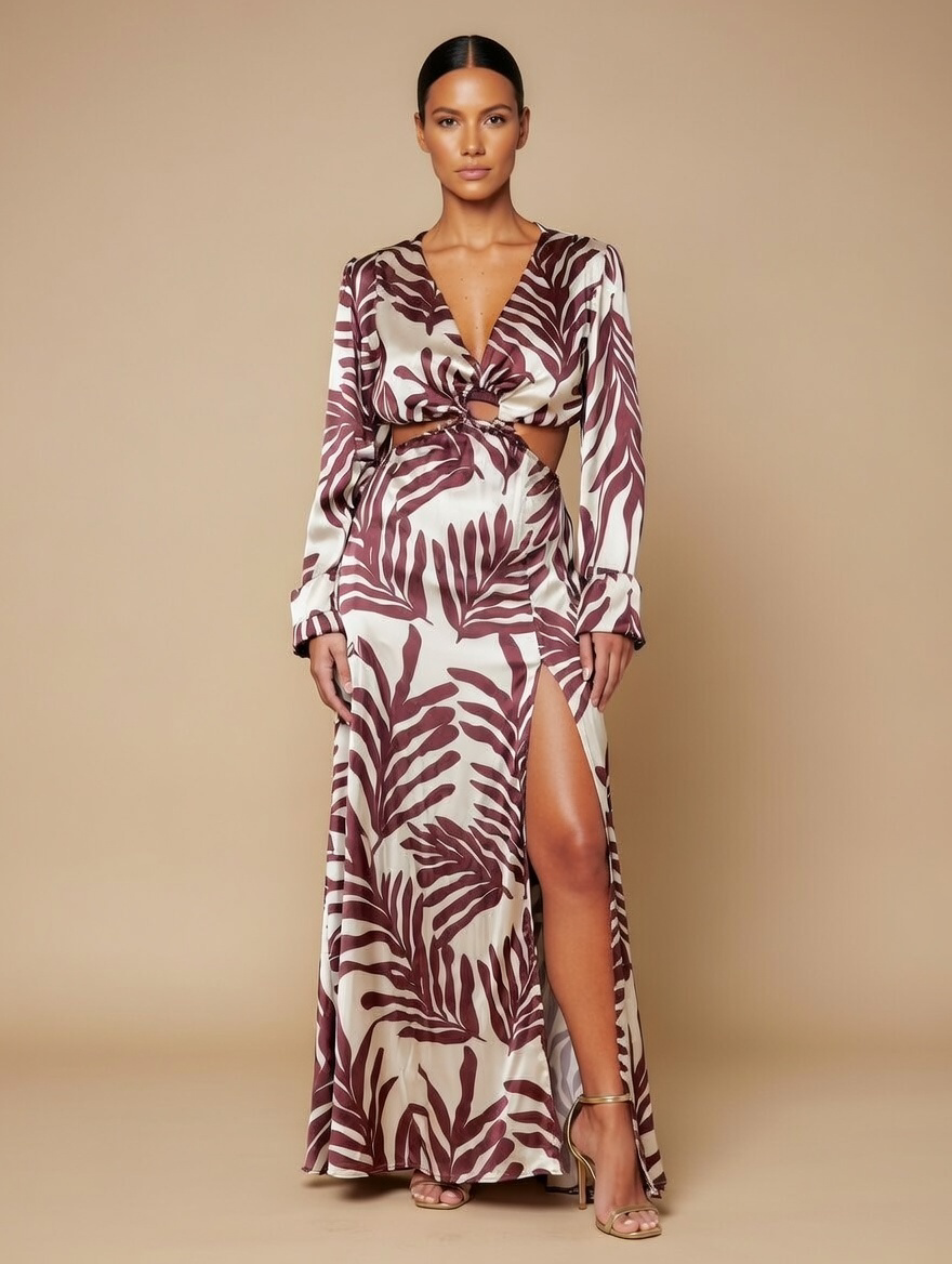 Cayena Palms Maxi Dress – Limited Edition